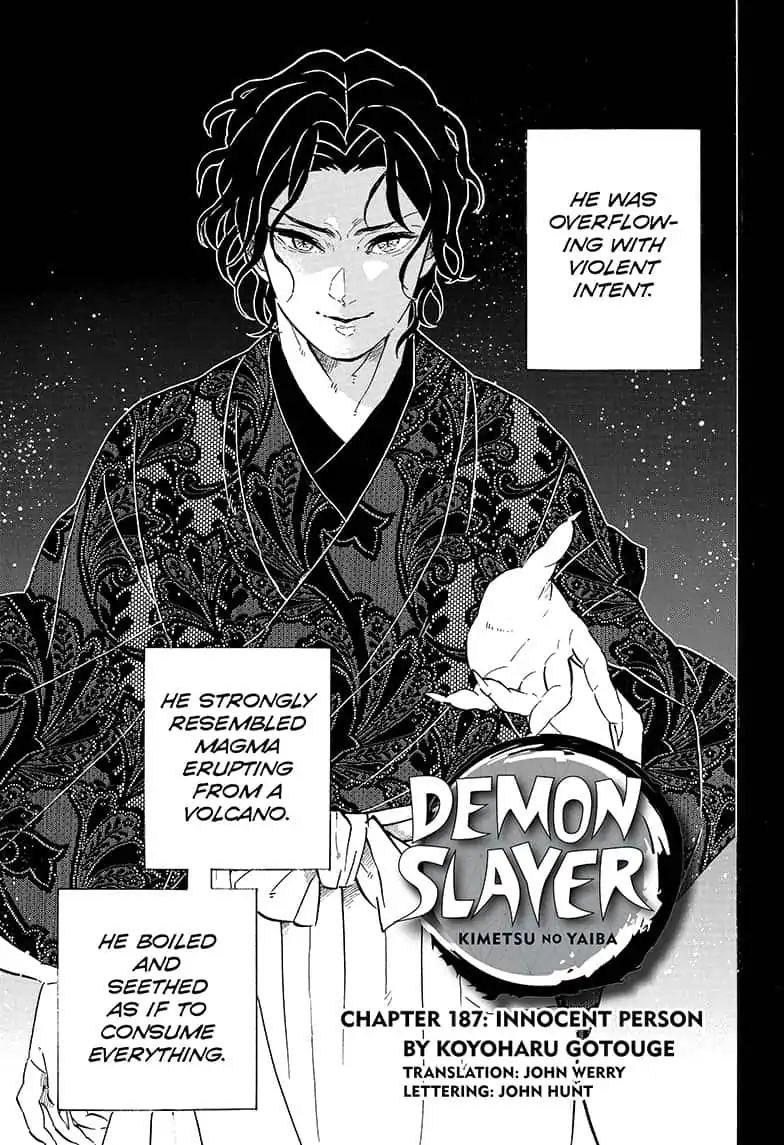 Demon Slayer Chapter 187 - Page
