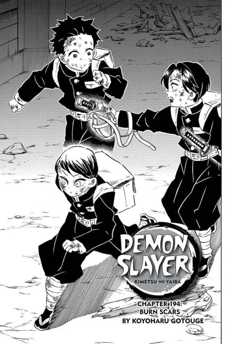 Demon Slayer, Chapter 194 : Burning Wounds